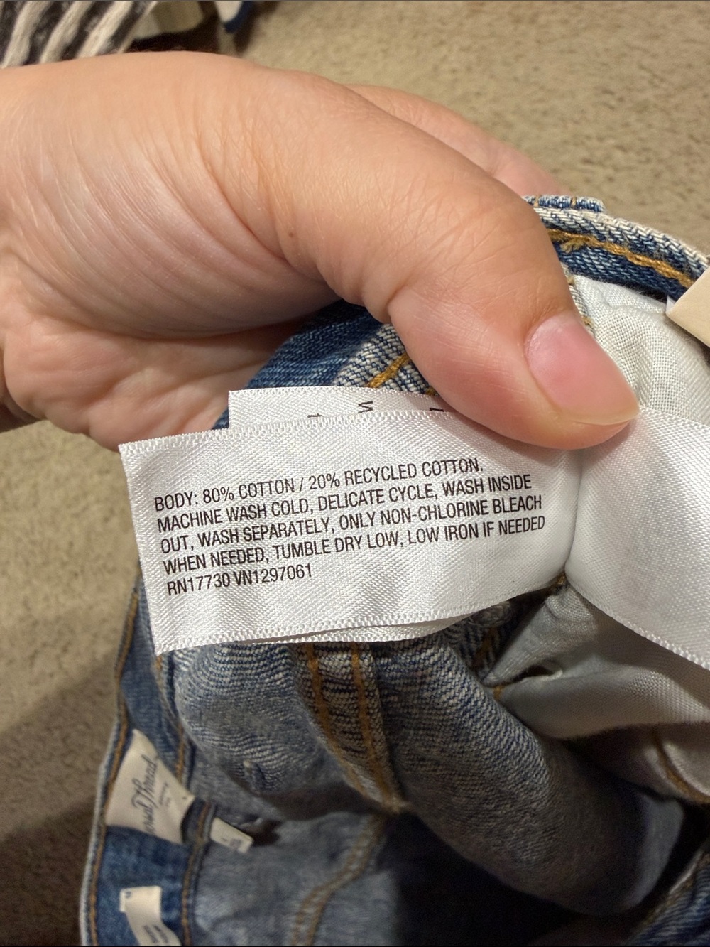Universal Thread Light Blue High-Rise Distressed Denim Shorts - Picture 6 of 7